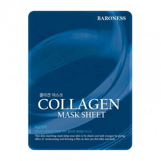 BARONESS lakštinė veido kaukė Collagen